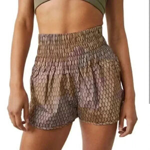 NWOT  FP MOVEMENT HIGH RISE ATHLETIC SHORT XS